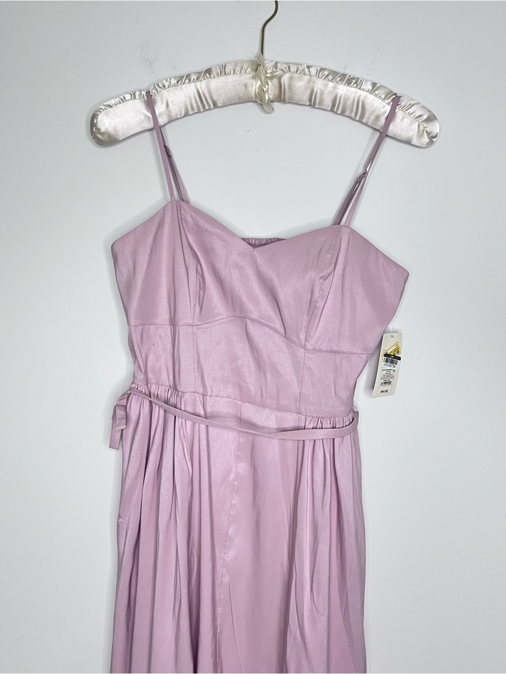 NWT A New Day Women Bow Belt Midi Dress Pink Size M 2 Pockets - Picture 5 of 14
